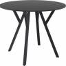 Стол пластиковый Max Table Ø90 черный Ø900х740 мм