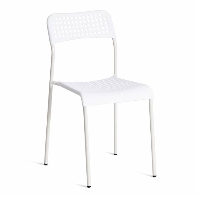 Стул ADDE (mod. C-049) / 1 шт. в упаковке металл/пластик, 39 х 49 х 78 см, White (белый) White (белый) металл/пластик