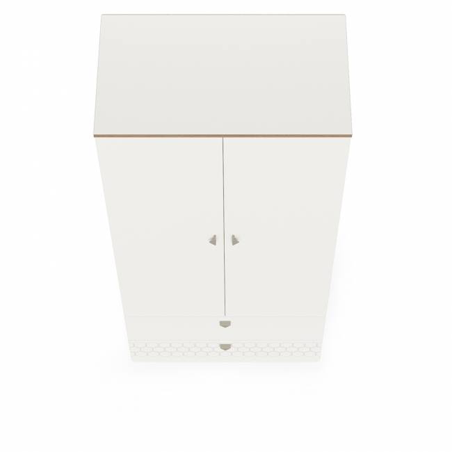 Шкаф для одежды Эйп 13.334 цвет белый/дуб белый