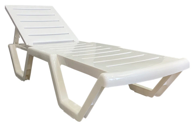 Шезлонг Атлант (белый) Шезлонг Атлант (белый)