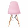 Стул CINDY (EAMES) (mod. 001) / 1 шт. в упаковке дерево бук/металл/сиденье пластик, 51x46x82.5см, светло-розовый/light pink