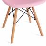 Стул CINDY (EAMES) (mod. 001) / 1 шт. в упаковке дерево бук/металл/сиденье пластик, 51x46x82.5см, светло-розовый/light pink