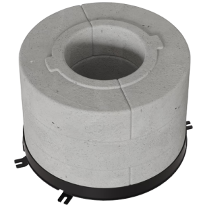 Комплект бетонных теплоаккумулирующих дисков d-150 мм (6 шт., 3 слоя, V1)