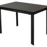 Стол CORNER 120 MATT BLACK MARBLE SOLID CERAMIC / BLACK, ®DISAUR