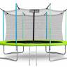 Батут "Atlas Sport 435 см (14ft)", с внутренней сеткой и лестницей GREEN