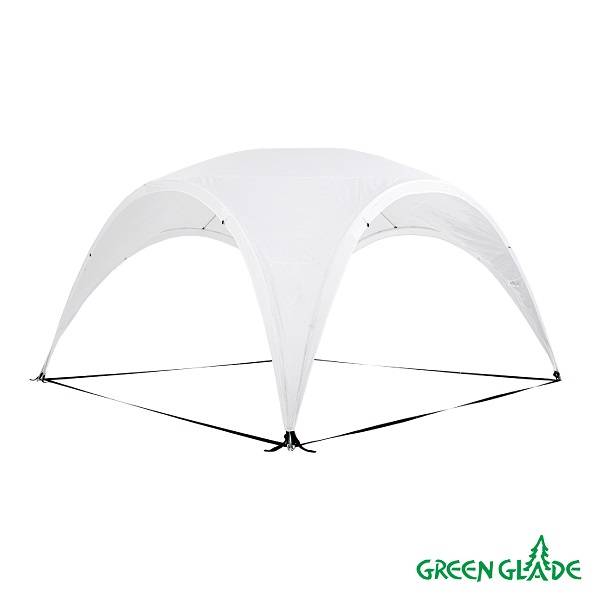 Тент садовый Green Glade 1260 4,5х4,5х2,65/2м полиэстер Тент садовый Green Glade 1260 4,5х4,5х2,65/2м полиэстер