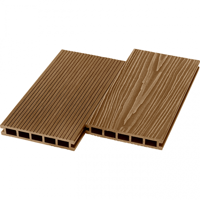 Террасная доска из ДПК UnoDeck Ultra, 150х24х3000/4000 3000, Орех