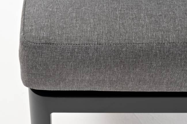 "Париж" модуль диванный алюминиевый угловой, цвет серый "Париж" модуль диванный алюминиевый угловой, цвет серый