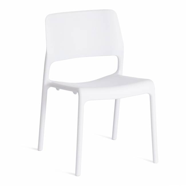 Стул FURDI (mod. 53) / 1 шт. в упаковке пластик, 48 х 55.5 х 77.5 см, White (Белый) 1 White (Белый) 1 пластик
