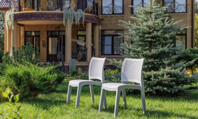 2 стула JULY светло-серые