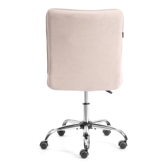 Комплект кресло + стул Bari LT, флок , бежевый/черный, 7, 41х55х89 см бежевый/черный флок