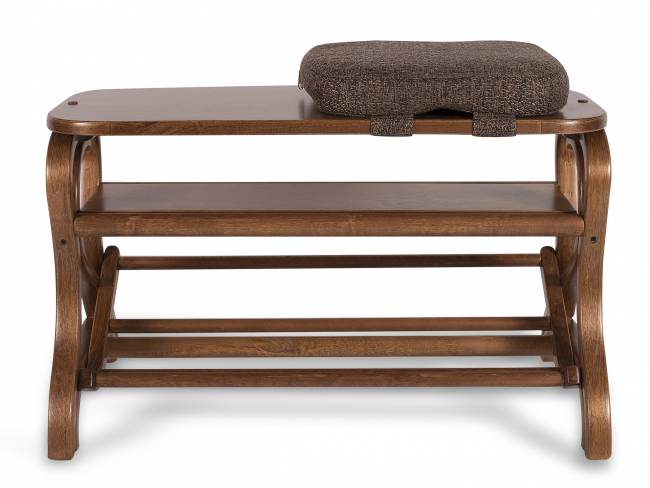 Обувница Диана средне-коричневый/ткань Обувница Диана средне-коричневый/ткань