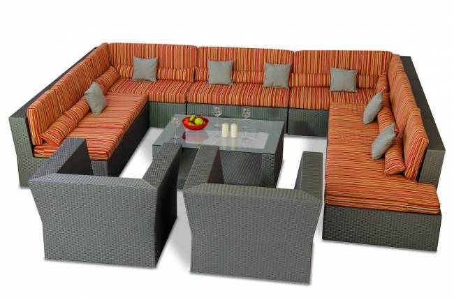 Лаунж зона МЕРИБЕЛЬ + 2 кресла