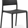 Стул пластиковый Bora Bistrot антрацит 490х540х830 мм