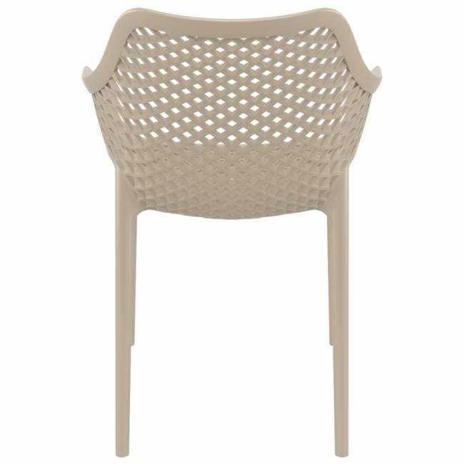 Кресло пластиковое Air XL бежевый 570х600х810 мм Кресло пластиковое Air XL бежевый 570х600х810 мм