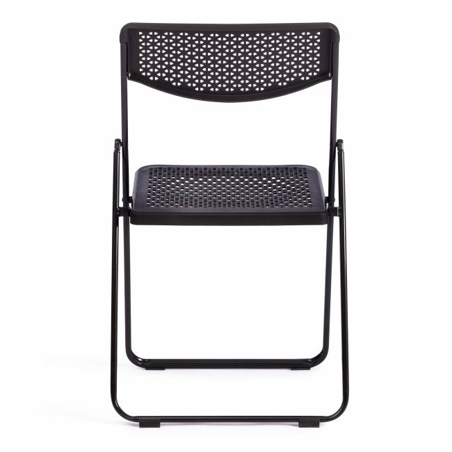 Стул складной FOLDER (mod. 3016) каркас: металл, сиденье/спинка: пластик, 48,5 х 48 х 82,5 см, black (черный) (Комплект из 6 шт.) черный каркас: металл, сиденье/спинка: пластик