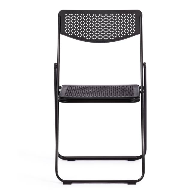 Стул складной FOLDER (mod. 3016) каркас: металл, сиденье/спинка: пластик, 48,5 х 48 х 82,5 см, black (черный) (Комплект из 6 шт.) черный каркас: металл, сиденье/спинка: пластик