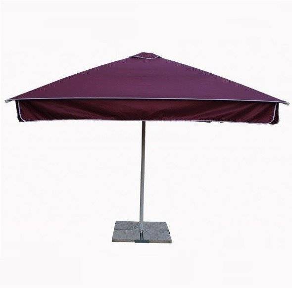 Зонт уличный 2,5х2,5 м стальной каркас, с подставкой, стойка 50 мм Зонт уличный 2,5х2,5 м стальной каркас, с подставкой, стойка 50 мм