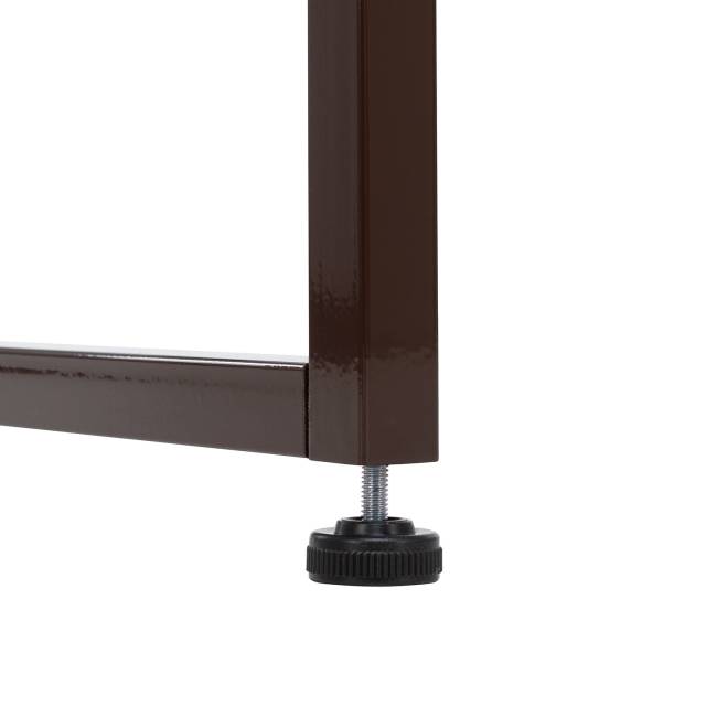 Комод Leset Локи с вешалкой Коричневый Светло-коричневый, темно-коричневый