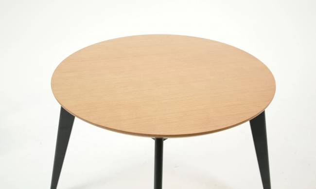 Стол Сканди К 100 чёрное дерево/натур Стол Сканди К 100 чёрное дерево/натур