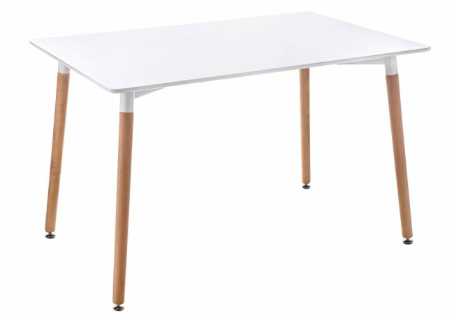 Table 120 white / wood