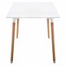 Table 120 white / wood