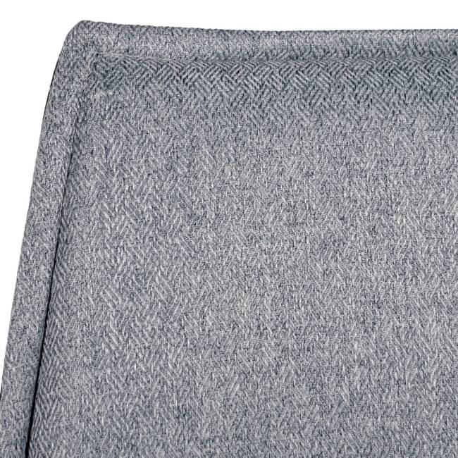 Стул Soft серо-голубой с чёрным, рогожка Стул Soft серо-голубой с чёрным, рогожка