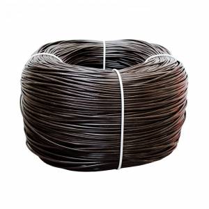 Плоский искусственный ротанг для плетения, "коричневый", 1200 м