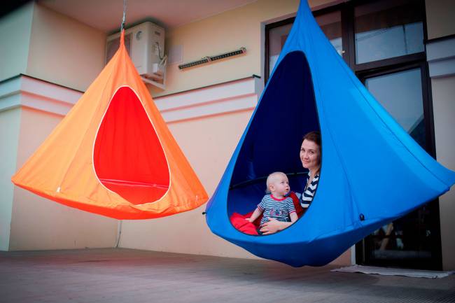 Гамак-кокон Jamber, зеленый Гамак-кокон Jamber, зеленый