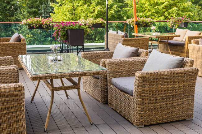 "Латте" плетеный стол из искусственного ротанга 160х90см, цвет соломенный "Латте" плетеный стол из искусственного ротанга 160х90см, цвет соломенный