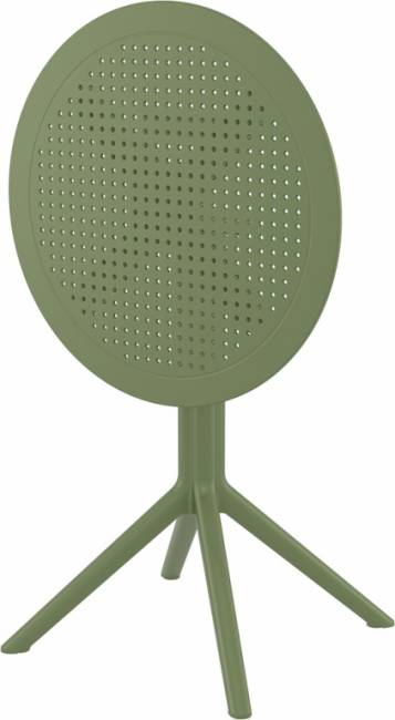 Стол пластиковый складной Sky Folding Table 60 оливковый 600х740 мм Стол пластиковый складной Sky Folding Table 60 оливковый 600х740 мм