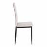 Стул VERTER (mod. 37-1) / 1 шт. в упаковке металл, флок, 47,8 х 41,5 х 97 см, Light grey (светло-серый) HLR14 / черный Light grey (светло-серый) HLR14 / черный металл, флок