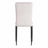 Стул VERTER (mod. 37-1) / 1 шт. в упаковке металл, флок, 47,8 х 41,5 х 97 см, Light grey (светло-серый) HLR14 / черный Light grey (светло-серый) HLR14 / черный металл, флок