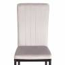 Стул VERTER (mod. 37-1) / 1 шт. в упаковке металл, флок, 47,8 х 41,5 х 97 см, Light grey (светло-серый) HLR14 / черный Light grey (светло-серый) HLR14 / черный металл, флок