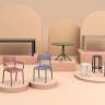 Стол пластиковый Sky Table Ø105 оливковый Ø1050х740 мм