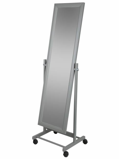 Зеркало напольное В 27Н серый 137 см х 42,5 см