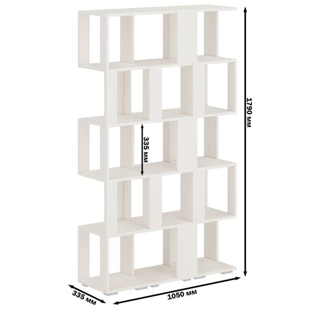 Комплект их 3-х открытых стеллажей цвет дуб лоредо Комплект их 3-х открытых стеллажей цвет дуб лоредо