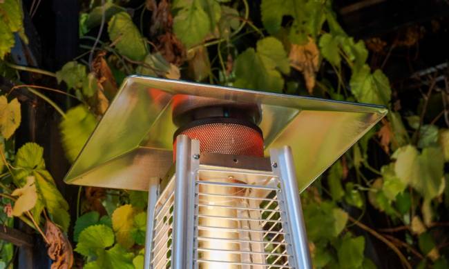 Уличный газовый обогреватель EVA из нержавеющей стали