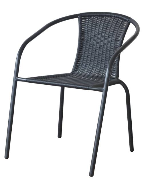 Комплект мебели Асоль LRC03/LRT03-60x60 Black (2+1)