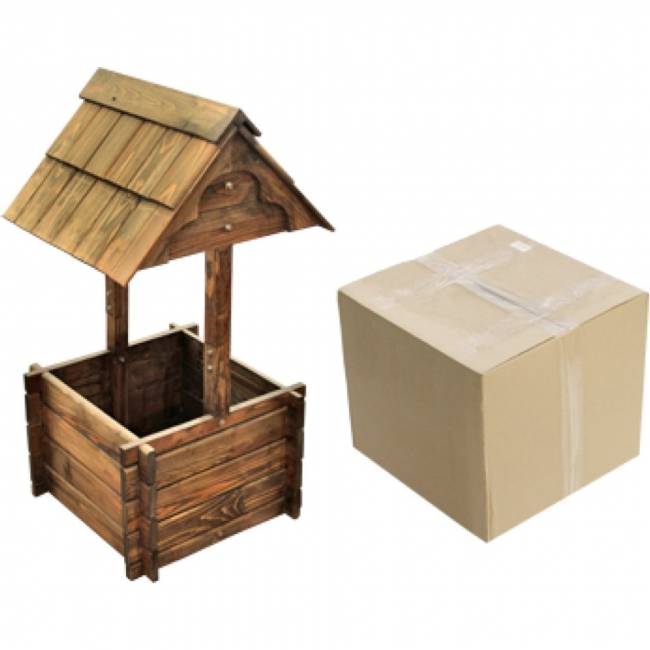 Цветочница "Колодец" 4-х гранный "Эконом"