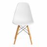 Стул CINDY (EAMES) (mod. 001) / 1 шт. в упаковке дерево бук/металл/сиденье пластик, 51x46x82.5см, white (белый)