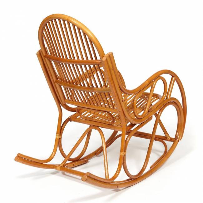 Кресло-качалка VIENNA (разборная) / без подушки / ротанг top quality, 58x133x102 см, Cognac (коньяк) коричневый ротанг top quality Кресло-качалка VIENNA (разборная) / без подушки / ротанг top quality, 58x133x102 см, Cognac (коньяк) коричневый ротанг top quality