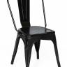 Стул LOFT CHAIR (mod. 012) / 1 шт. в упаковке металл, 45*35*85см, черный/black vintage (Комплект из 1 шт.) черный/black vintage металл