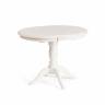 Стол STEFANO бук, мдф, 100+30x80x77см, Ivory white Ivory white бук, мдф
