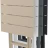 Стол пластиковый складной Helen Folding Table 60 черный 600х600х740 мм