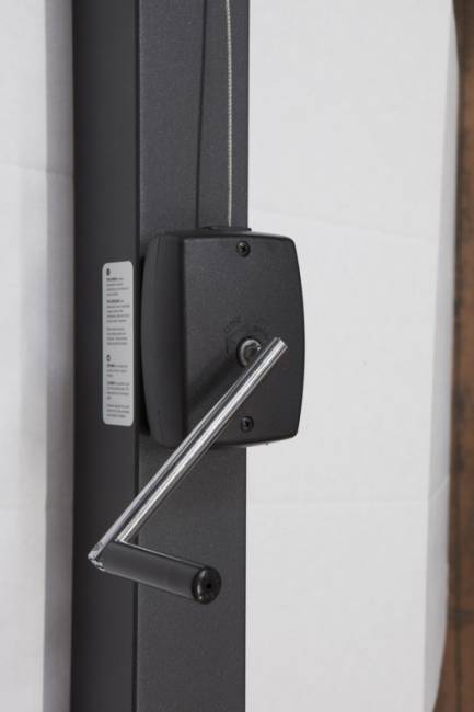 Зонт профессиональный 2х3 м Napoli Braccio антрацит, слоновая кость 2000х3000 мм