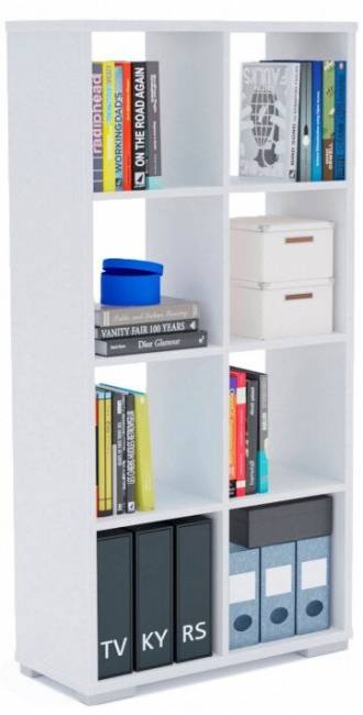 Стеллаж Стильный  С-4 белый