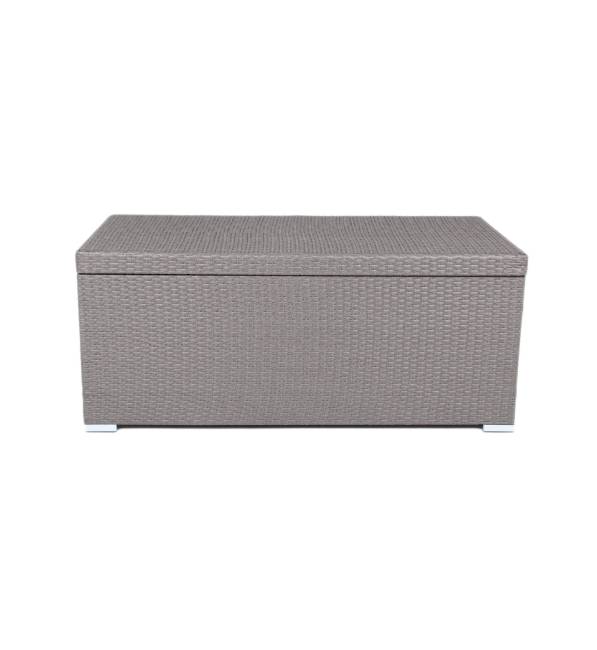 "Порту" сундук водонепроницаемый из искусственного ротанга, цвет графит
