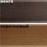 Ступень из ДПК DECKRON пустотелая с брашингом, 320*28*4000, коричневый