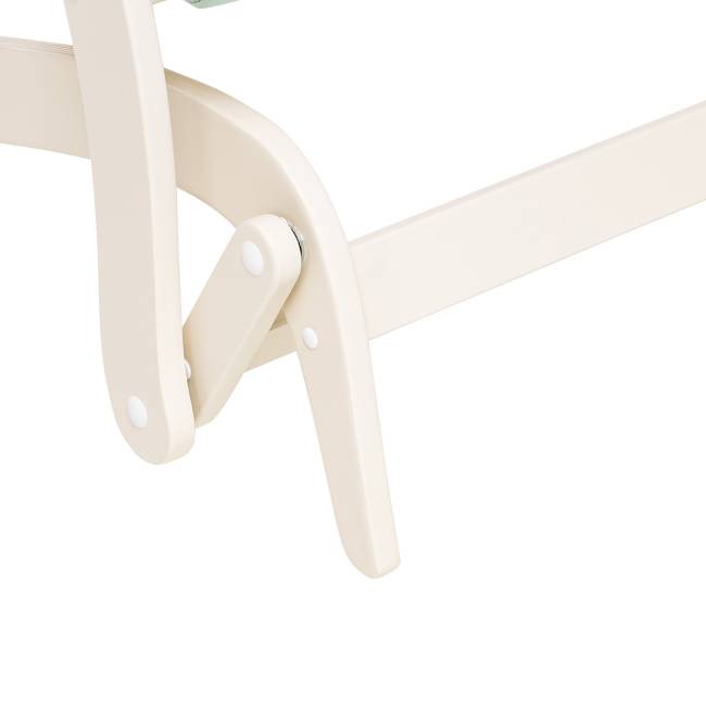 Кресло-маятник Leset Дэми Слоновая кость V14 бирюзовый Кресло-маятник Leset Дэми Слоновая кость V14 бирюзовый